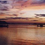 The Brahmaputra in Guwahati, Assam, India.