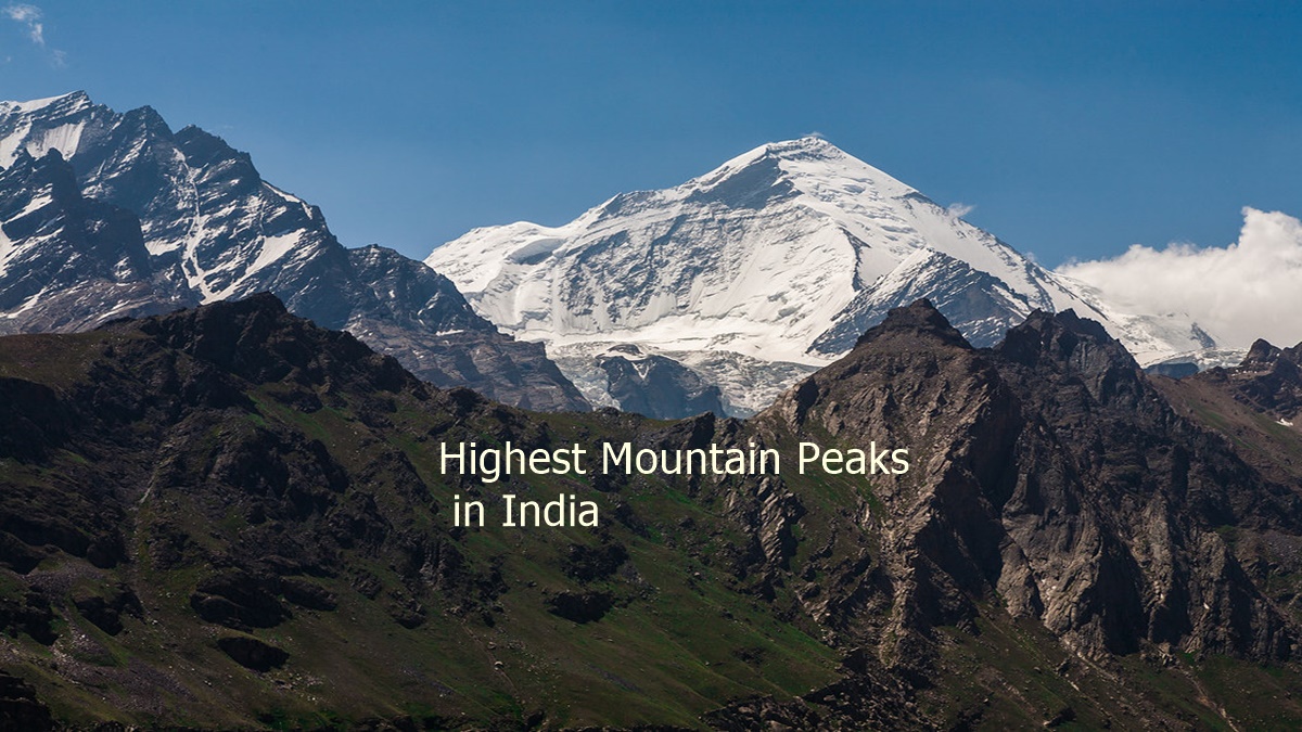 Highest Mountain Peaks in India